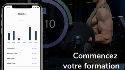 Screenshot #2 pour Tabata Timer Lite