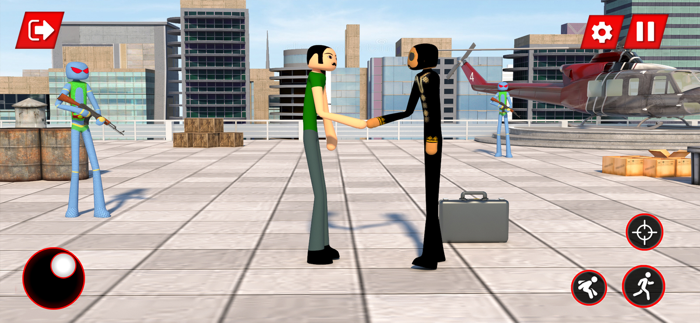 stickman hitman đặc vụ 447