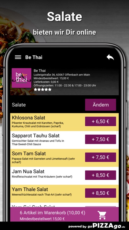 Be Thai Offenbach am Main screenshot-4