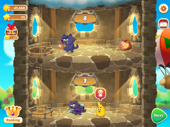 Tower Masters: Match 3 game screenshot 2