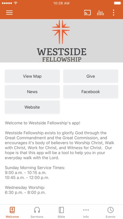 How to cancel & delete Westside Fellowship from iphone & ipad 1