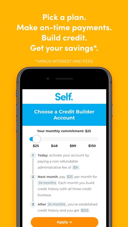 Self - Build Credit & Savings