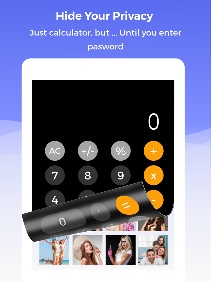 Calculator Photo Vault Privat