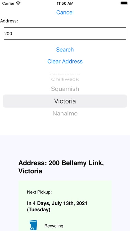 Vancouver Area Garbage Collect screenshot-4