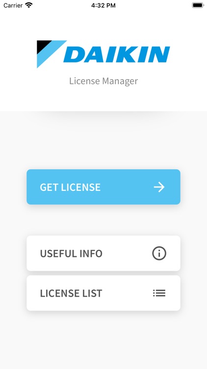 Daikin License Manager