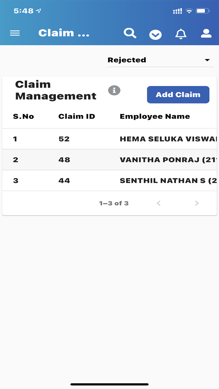 HRBluSky User Portal