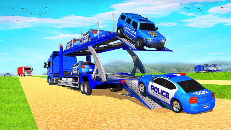 Grand Police Transport Games screenshot-3