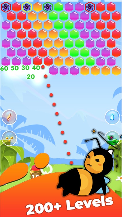 Bubble Honey Shooter screenshot-4
