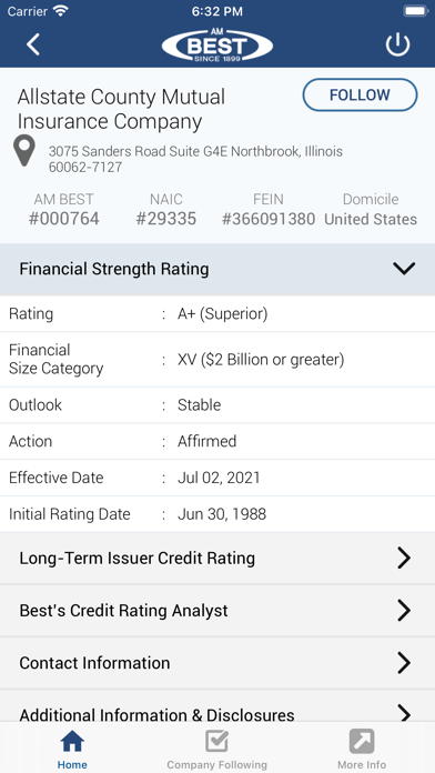 How to cancel & delete Best's Credit Ratings from iphone & ipad 3