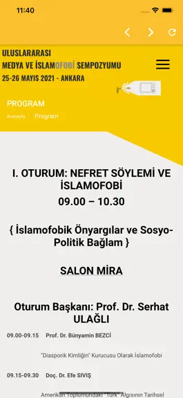 Game screenshot 1. Medya ve İslamofobi Sempozy hack