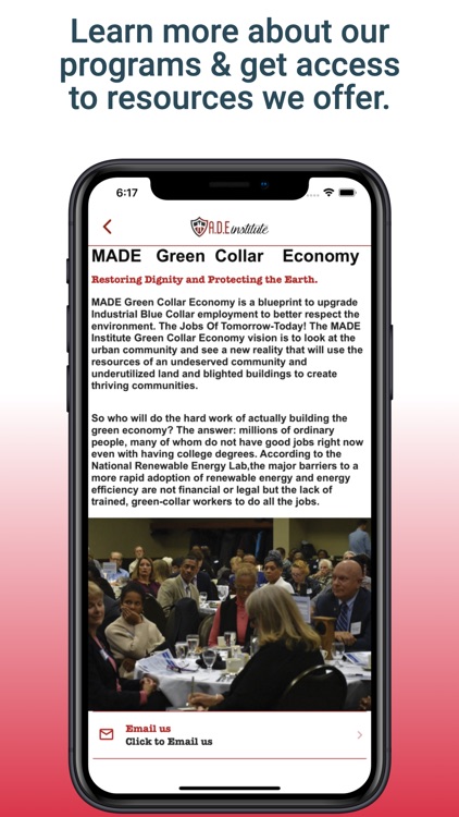 The M.A.D.E. Institute