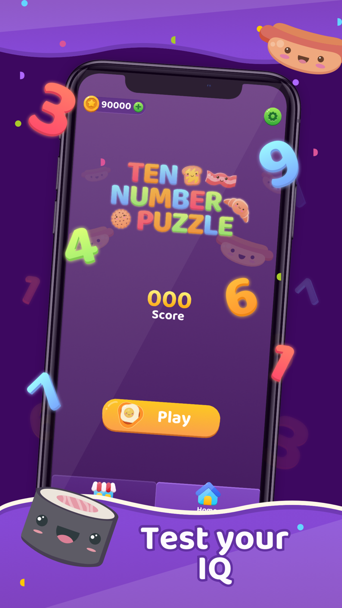 Ten - Number Puzzle