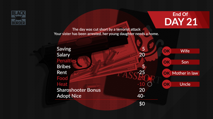 Black Border Game Lite