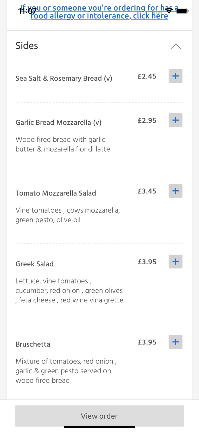 Lombrello Wood Fired Pizza,