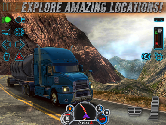 Truck Simulator USA Evolution iPad app afbeelding 3
