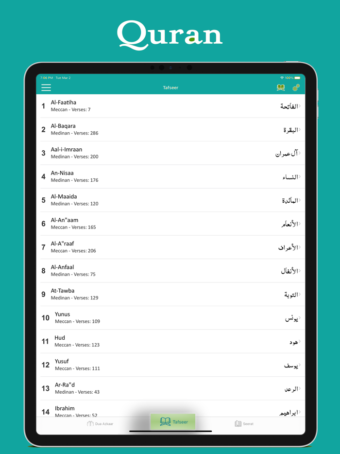 islam one  Tafseer  Hadith