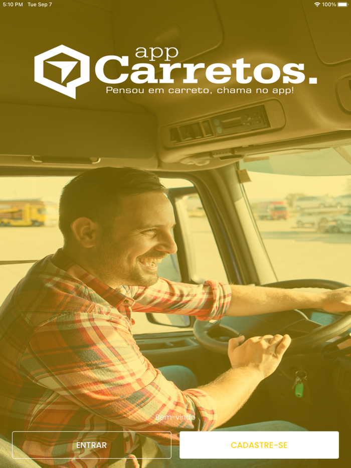 App Carretos Motorista