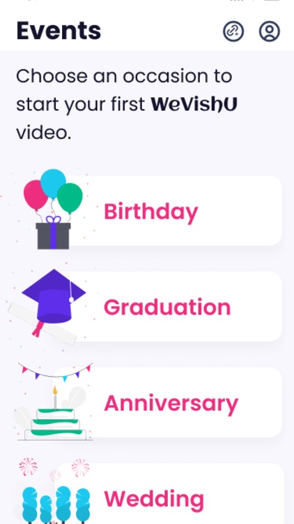 WeVishU App™ Celebratory Video screenshot-4