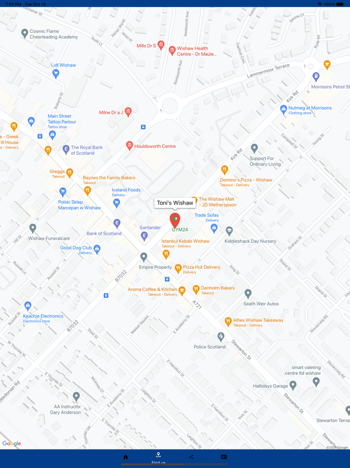 Tonis Wishaw Takeaway