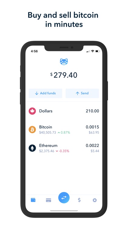 Shakepay: Buy Bitcoin Canada screenshot-0