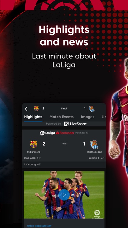 La Liga - Official Soccer App