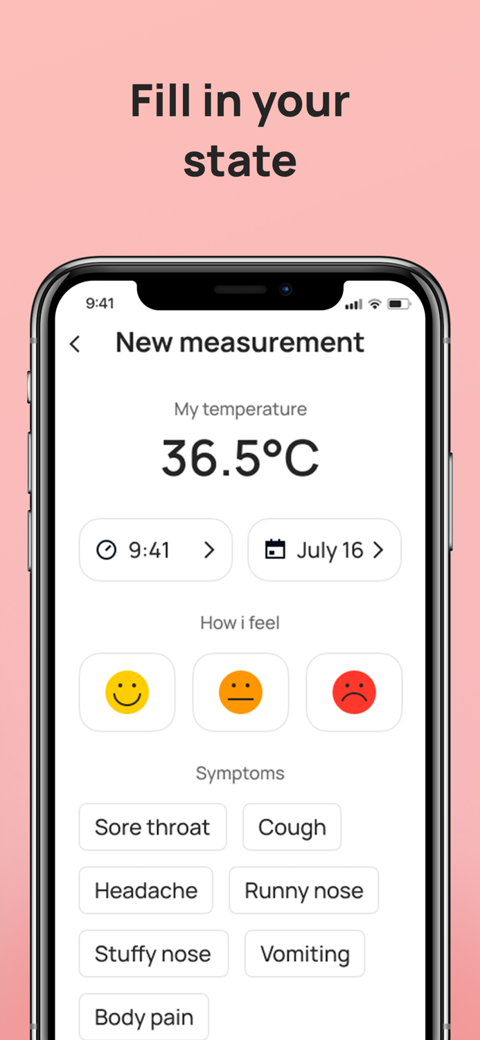 Body Temperature App No Fever