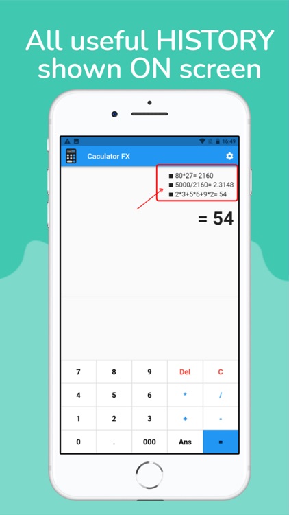 Calculator FX: History No Ads screenshot-3