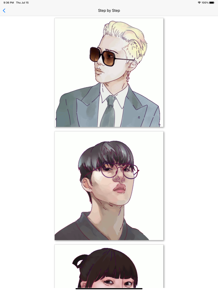 KPOP Idols Draw and Share