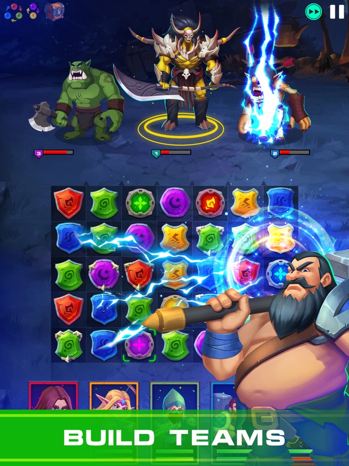 Heroes Puzzles Match 3 RPG