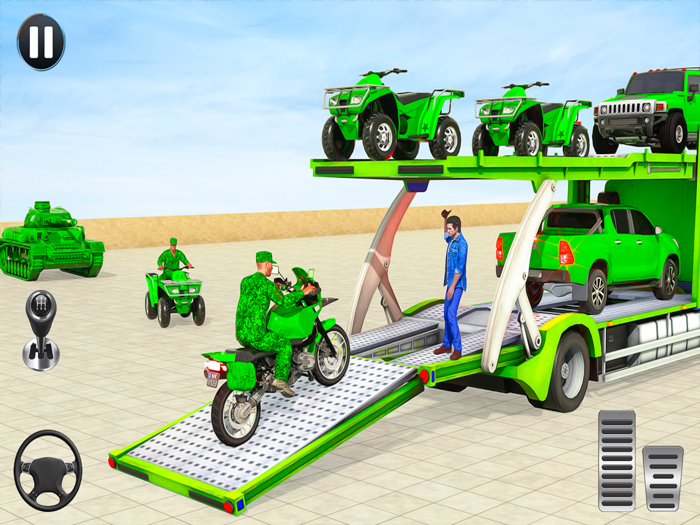 Army Vehicle Transport Games
