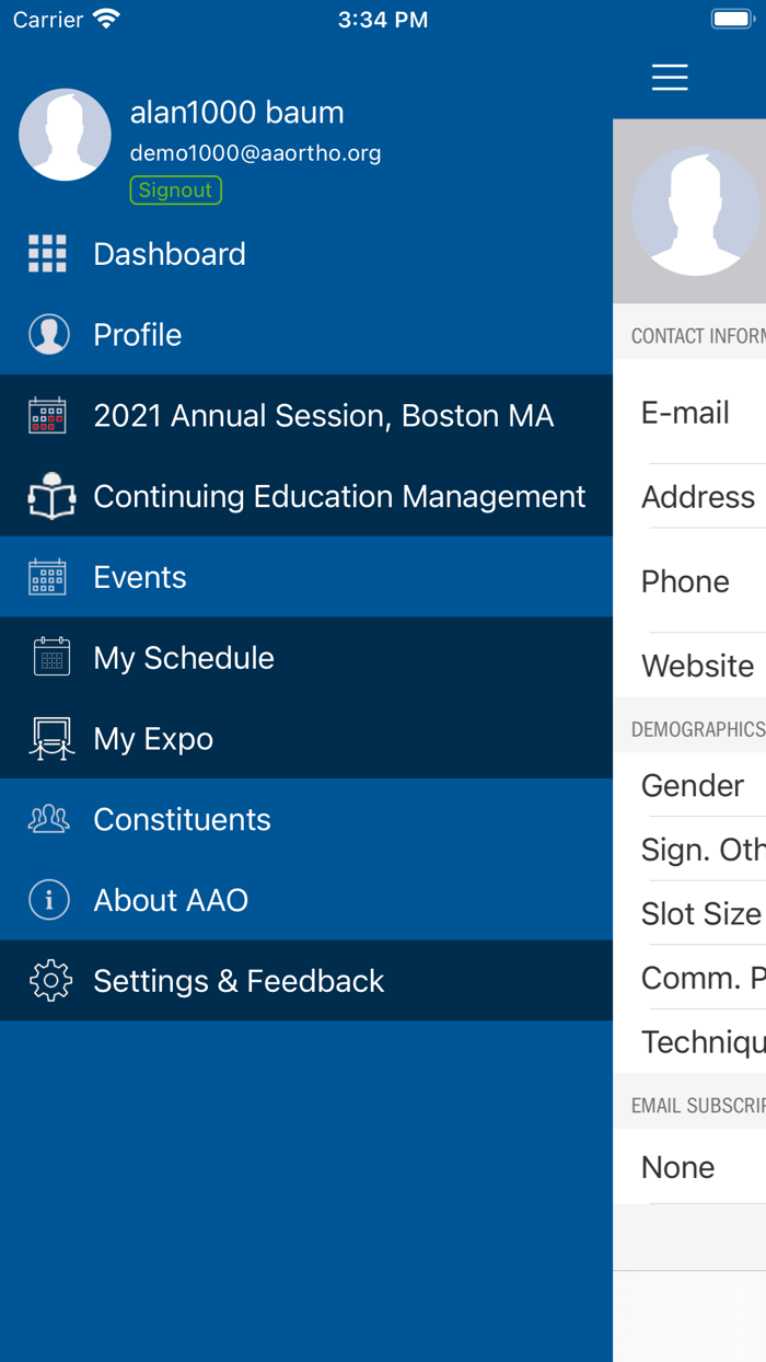 American Assoc. Orthodontists