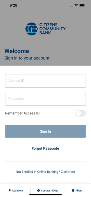 Citizens access best sale bank login