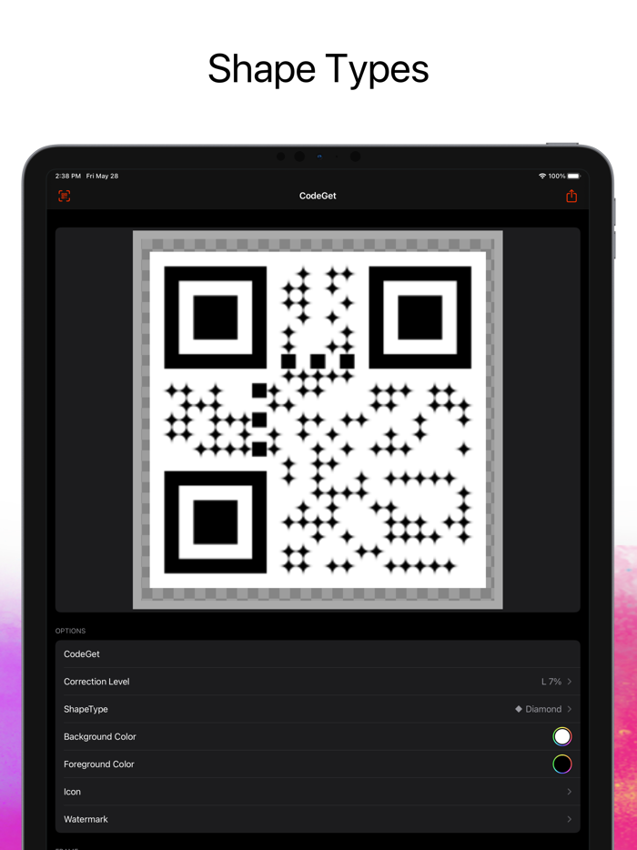 CodeGet Qr Code Generator