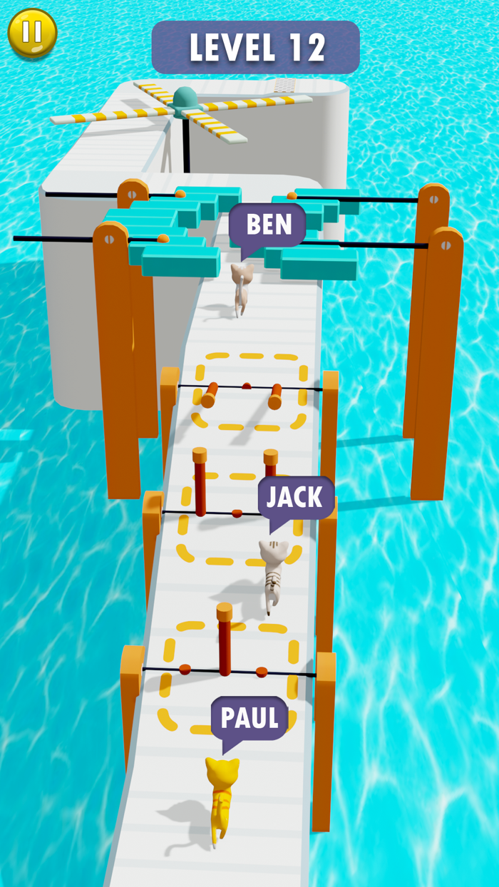 Cat Run - Toon Blast 3D