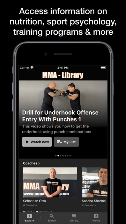 MMA Library