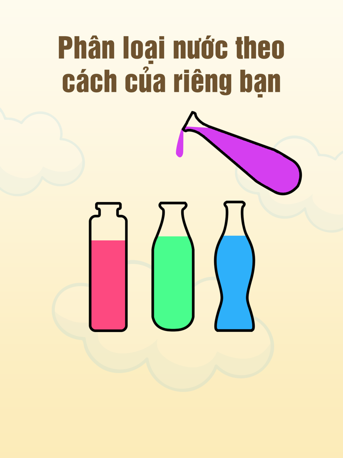 Water Sort - Đổ nước tách màu