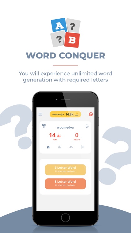 Word Conquer - Gain WooCoin