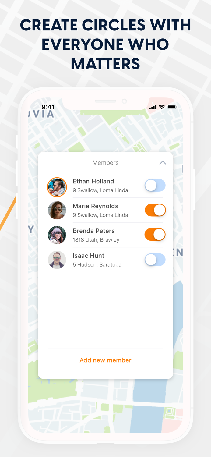 Friend Location Tracker GPS