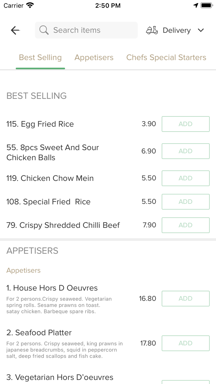 Sino Restaurant Kings Hill