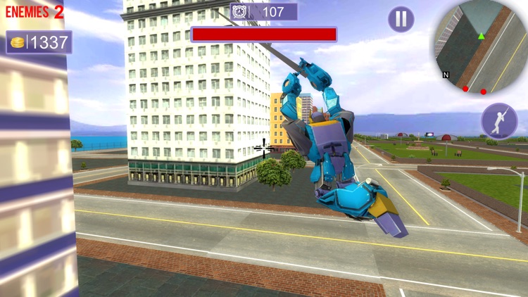 Robot Hero: Crime City Rescue screenshot-3