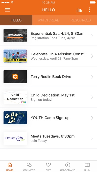 How to cancel & delete Celebrate Community Church from iphone & ipad 1