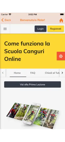 Game screenshot Scuola Ciclismo Canguri apk