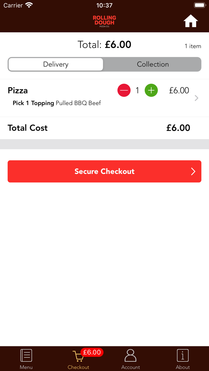 Rolling Dough Pizza Co