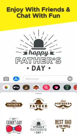 Game screenshot Happy Father's Day Emojis hack