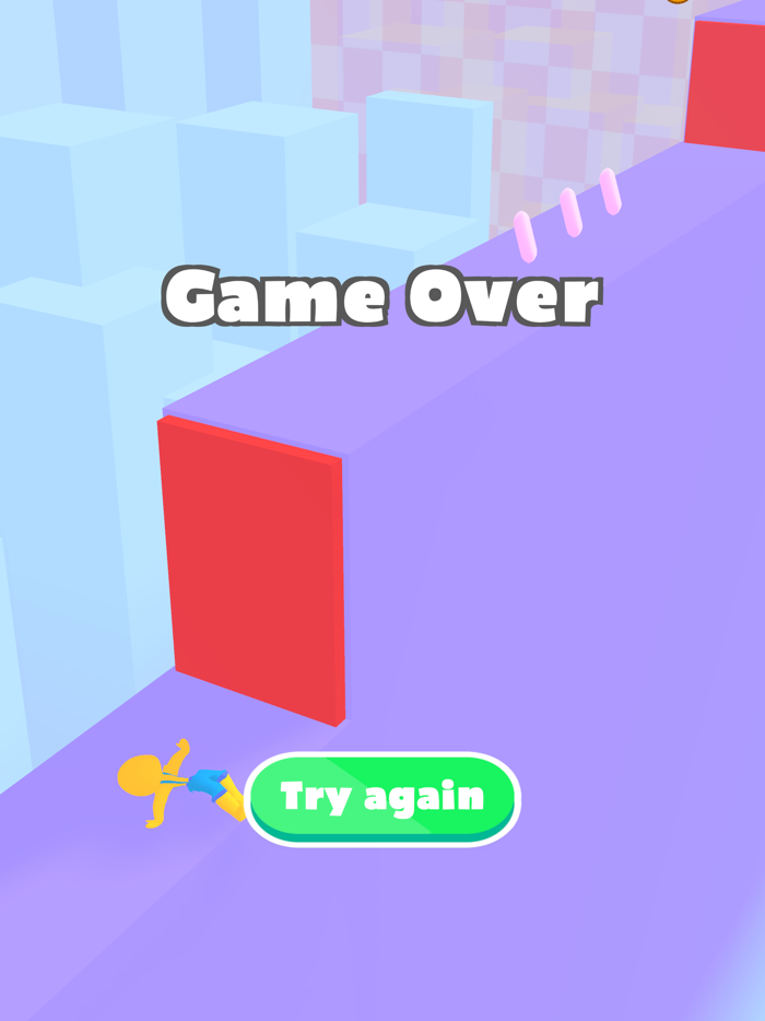 Flying Bubble Man 3D