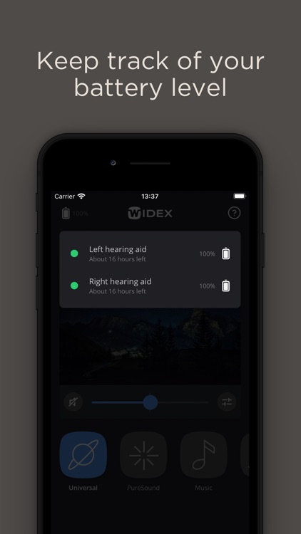 WIDEX MOMENT screenshot-9