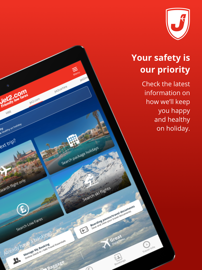 Jet2.com - Flights Travel App