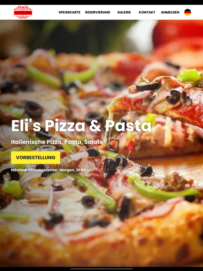 Elis Pizza  Pasta