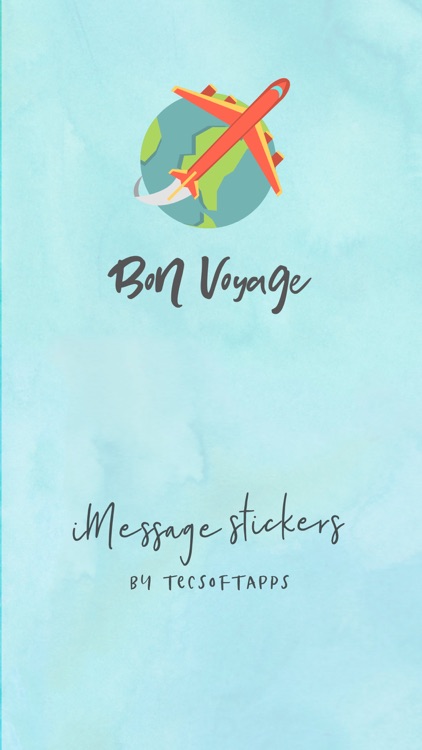 Bon Voyage Stickers
