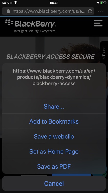 BlackBerry Access screenshot-7